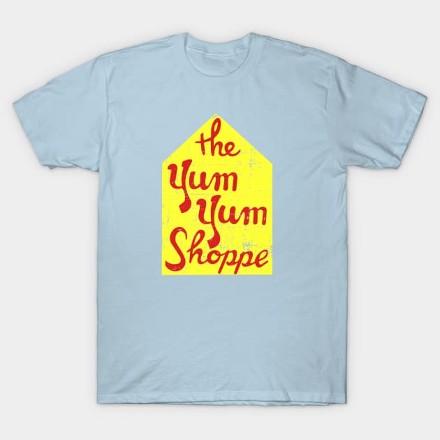 The Yum Yum Shoppe T-Shirt by Third Quarter Run